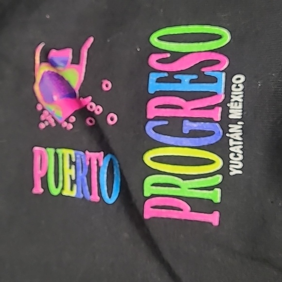 UNISEX PUERTO PROGRESO YUCATAN,MEXICO LONGSLEEVE SHIRT - Picture 2 of 6